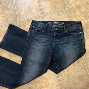 Express bootcut size 10R Jeans